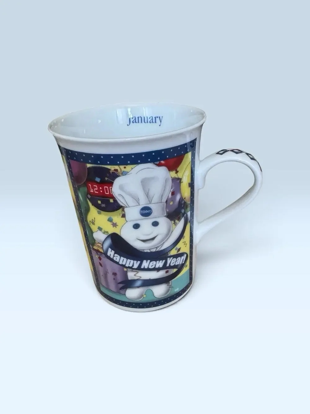 Pillsbury Doughboy Danbury Mint Collector Mug January 2001
